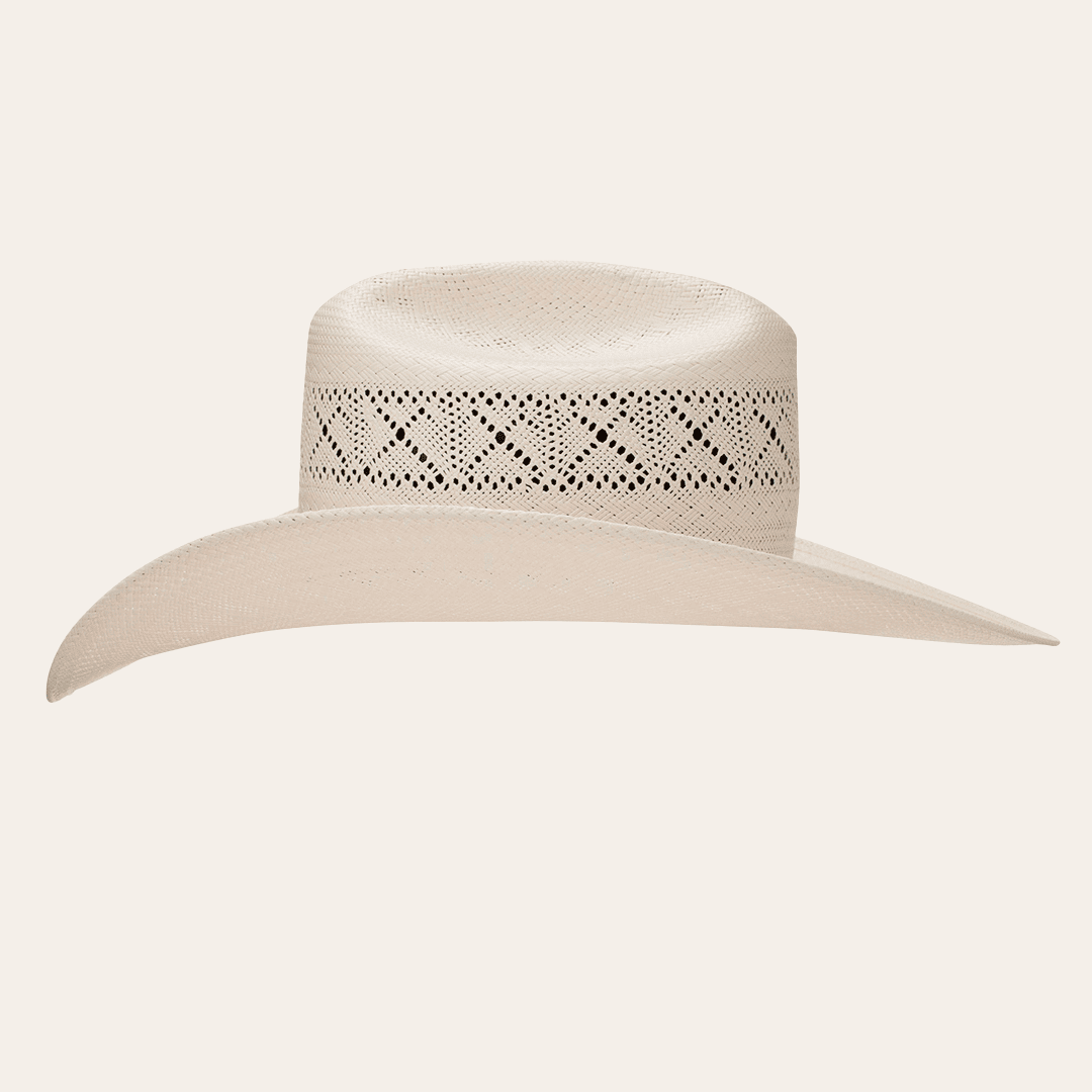 Chapéu Resistol 20X Gold Card Palha Natural Cowboy Hat Importado RSGDCR