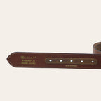 Cinto Ariat Men's Brown Perforated Leather Belt A10004667