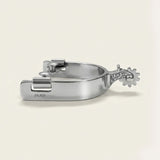 Espora Caliber Topete 3/4 Arco Bordada Inox 6037