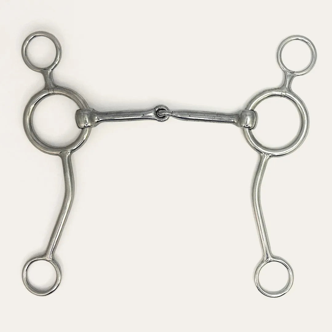 Freio Bridão Boots Horse Bolão Liso Articulado 22035