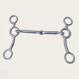 Freio Boots Horse Bolinha Lisa Articulado Importado 22034