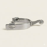 Espora Caliber Cão Médio 3/4 Bordada Inox 6168