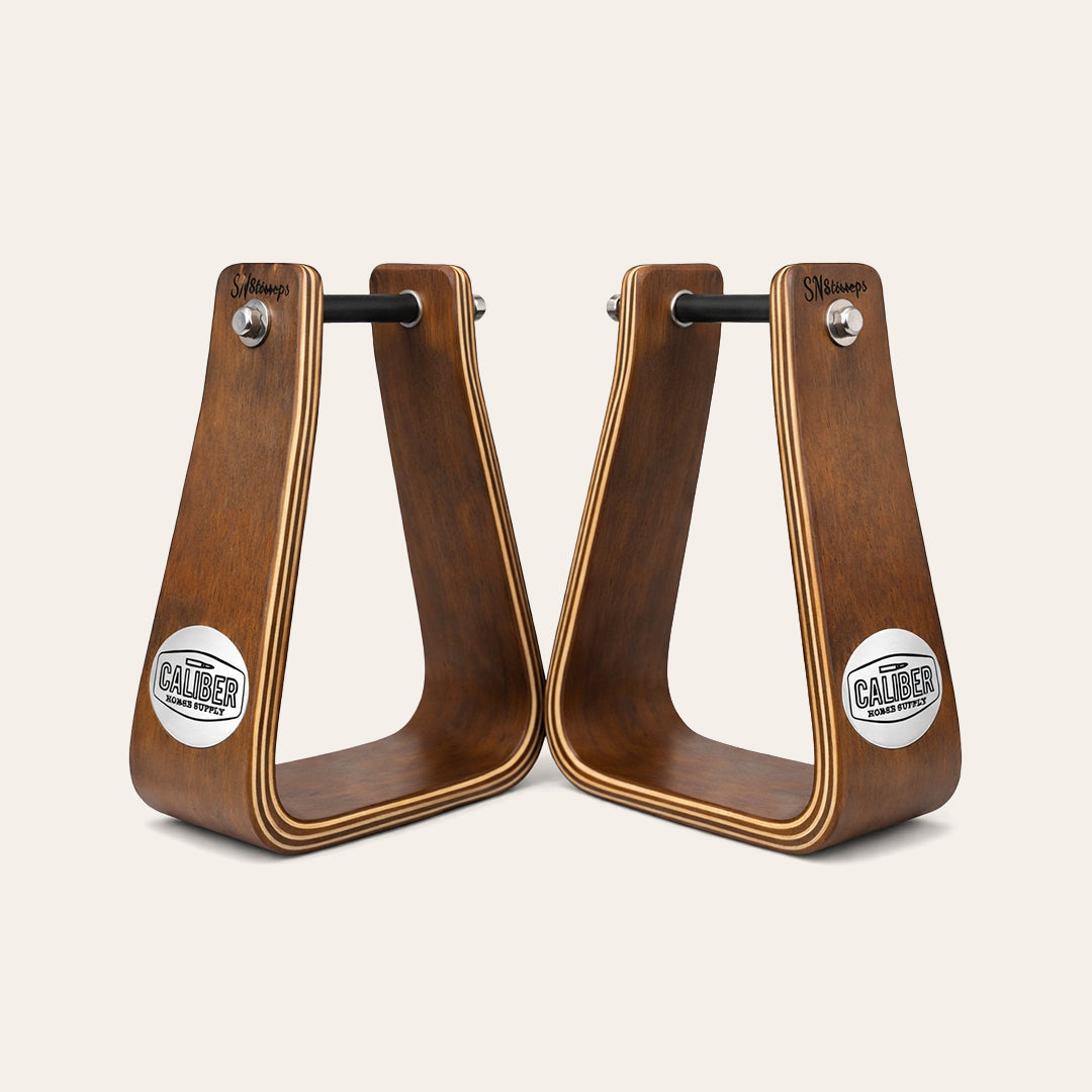 Estribo Caliber Wade Madeira 80mm Nacional CAL-M80