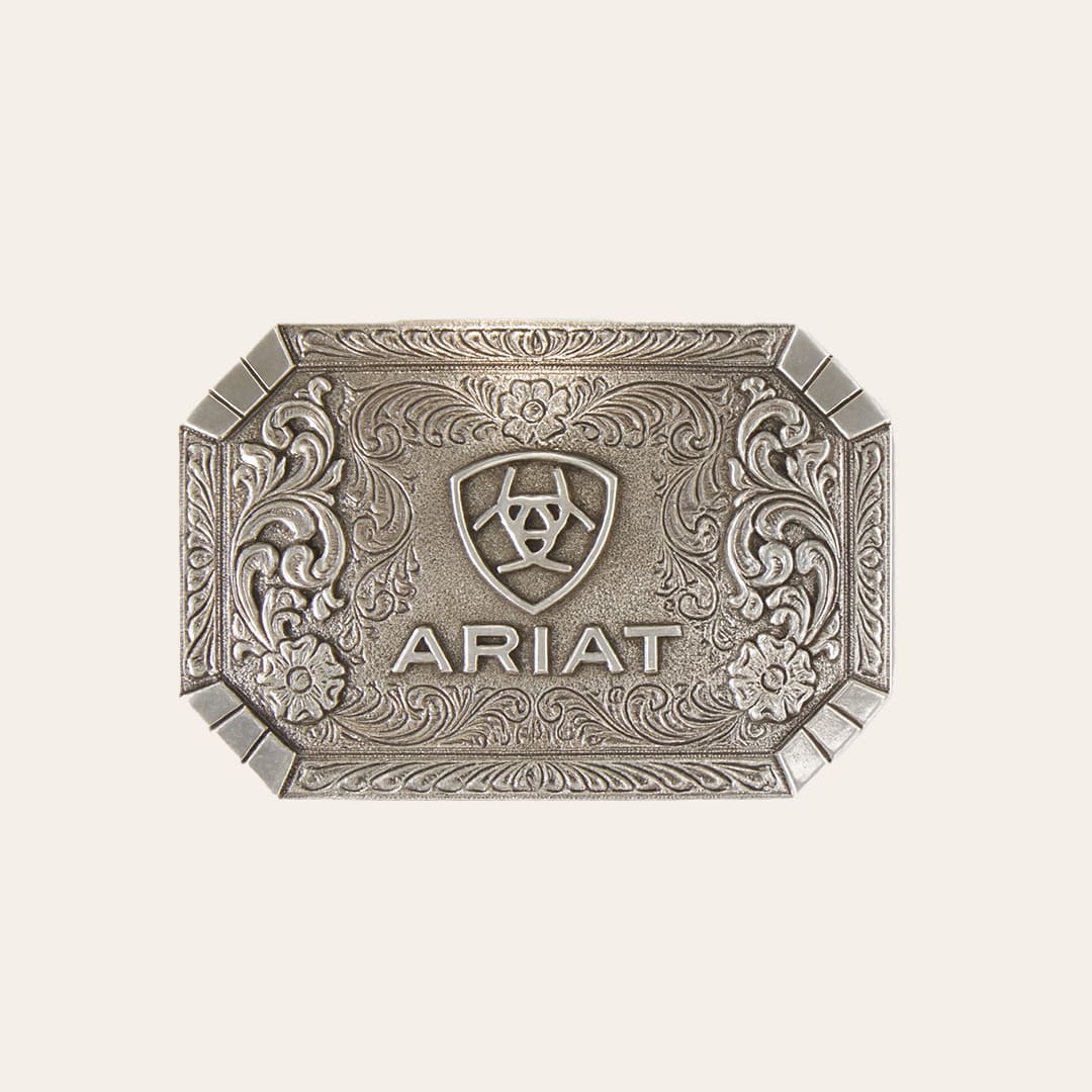 Fivela Ariat Retangular Escovada Western Importada A37018