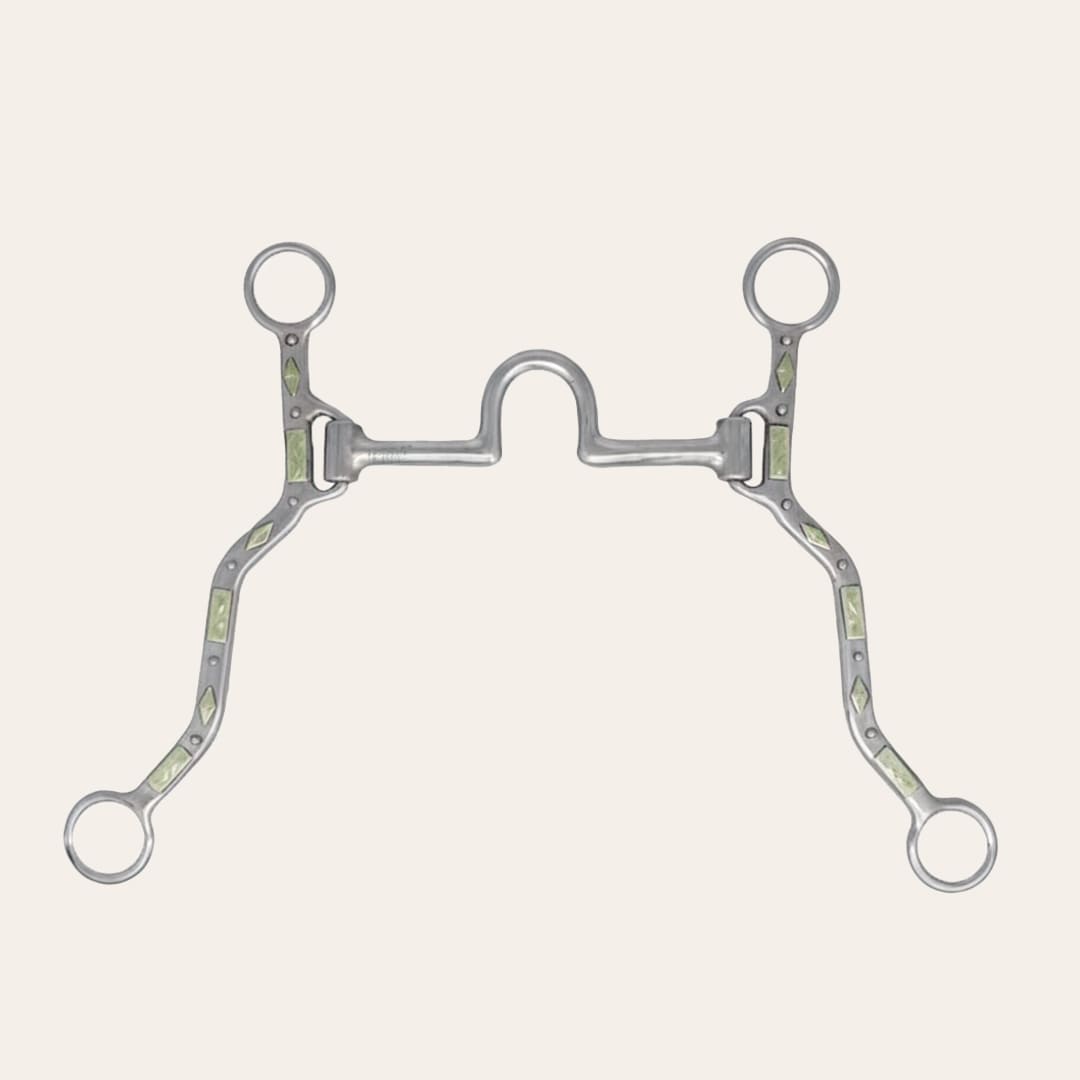 Freio Western Boots Horse RG Port Setter com Roller de Cobre 30221