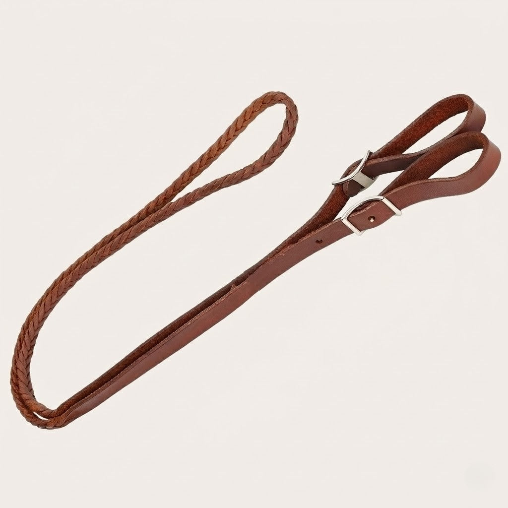Rédea Boots Horse Couro Trançado 2500