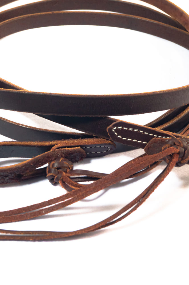 Rédea Boots Horse Fechada Couro 7419