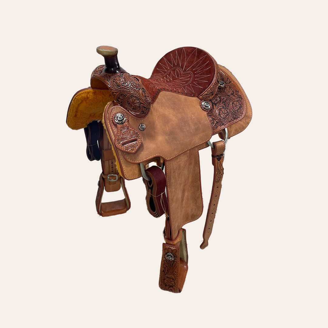 Sela Baiano Calf Roping 1/2 Bordada 944