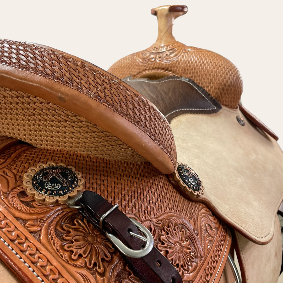 Sela Caliber Roping 1/2 Bordada Importada SCTR003